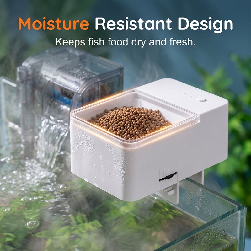 🐠 50% DE DESCONTO – Alimentador Automático para Peixes com Temporizador | Até 30 dias de autonomia, ideal para tutores ocupados 😴
