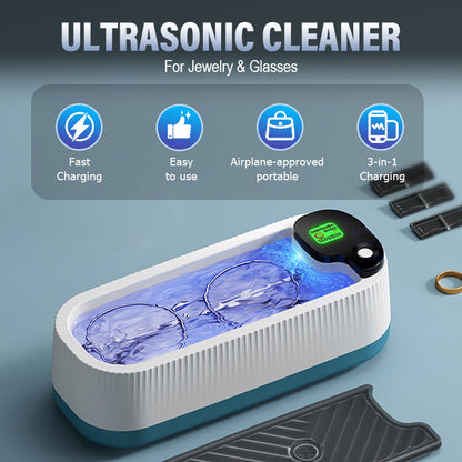 💎 50% DE DESCONTO – Limpeza Ultrassónica para Joias e Óculos | Profunda, suave & eficaz