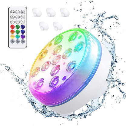 💡 50% DE DESCONTO – Luzes LED Submersíveis para Piscina com Controlo RF | Efeitos de cores, fáceis de instalar & impermeáveis