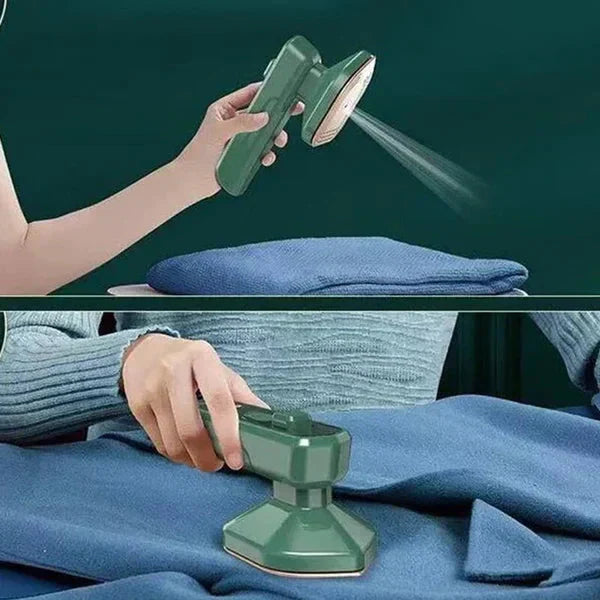🧥 50% DE DESCONTO – Ferro Elétrico Portátil Mini | Oferta por tempo limitado, compacto, fácil de usar & ideal para viagens