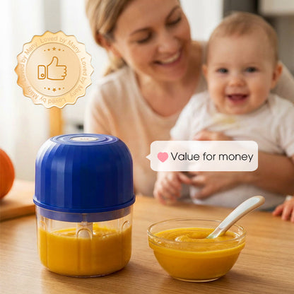 ⚡ 50% DE DESCONTO – Picador Elétrico Mini de Alimentos Sem Fio | Rápido, prático & fácil de limpar