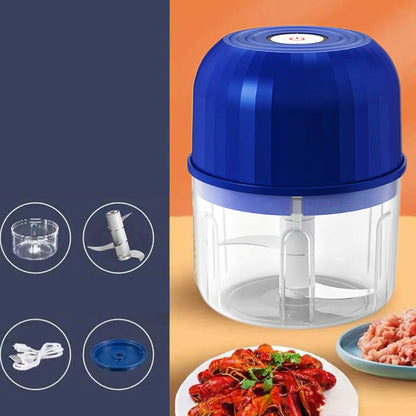 ⚡ 50% DE DESCONTO – Picador Elétrico Mini de Alimentos Sem Fio | Rápido, prático & fácil de limpar