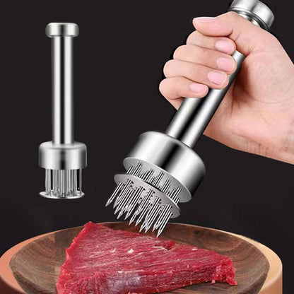 🥩 50% DE DESCONTO – Amaciante de Carne com Agulhas em Aço 304 | Macia, rápida & mantém os sucos