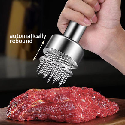 🥩 50% DE DESCONTO – Amaciante de Carne com Agulhas em Aço 304 | Macia, rápida & mantém os sucos