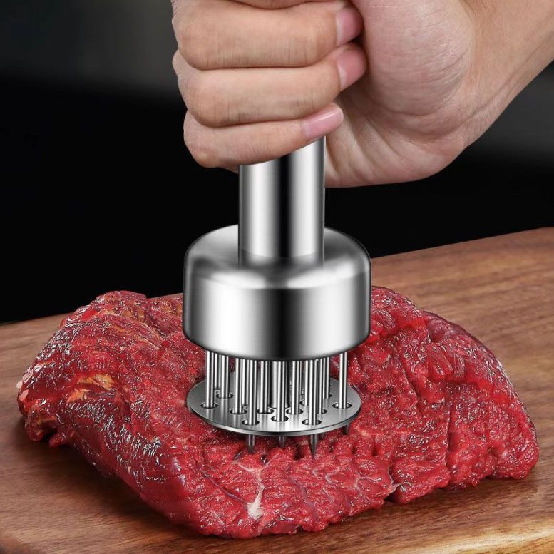 🥩 50% DE DESCONTO – Amaciante de Carne com Agulhas em Aço 304 | Macia, rápida & mantém os sucos