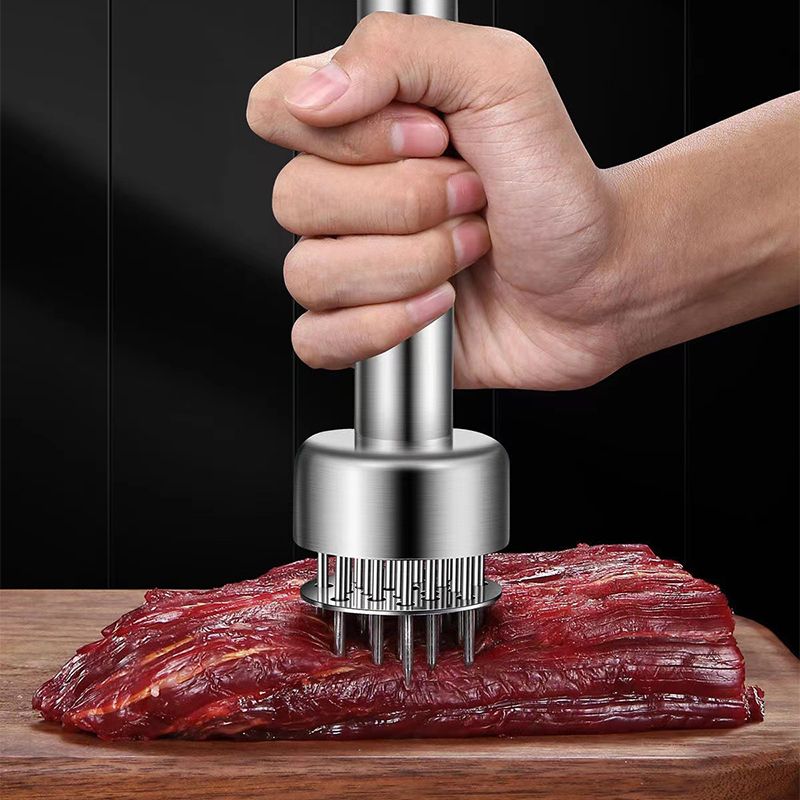 🥩 50% DE DESCONTO – Amaciante de Carne com Agulhas em Aço 304 | Macia, rápida & mantém os sucos