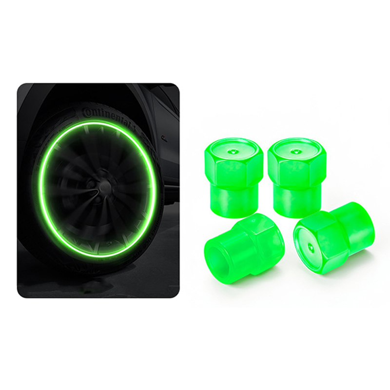 🚗 50% DE DESCONTO – Tampa de Válvula de Pneu Universal Luminosa | Visível à noite, fácil instalação & segurança extra