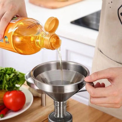 🔧 50% DE DESCONTO – Funil de Filtro em Aço Inoxidável | Durável, eficiente & ideal para cozinha e laboratório