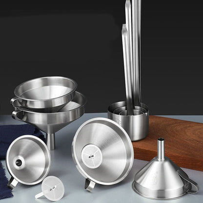 🔧 50% DE DESCONTO – Funil de Filtro em Aço Inoxidável | Durável, eficiente & ideal para cozinha e laboratório