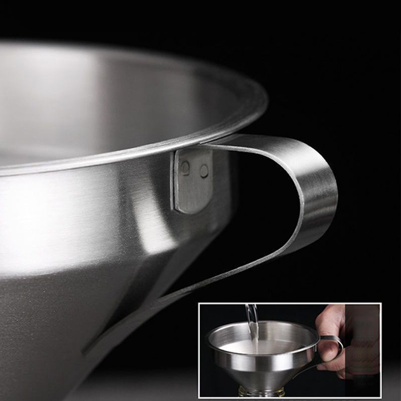 🔧 50% DE DESCONTO – Funil de Filtro em Aço Inoxidável | Durável, eficiente & ideal para cozinha e laboratório