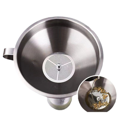 🔧 50% DE DESCONTO – Funil de Filtro em Aço Inoxidável | Durável, eficiente & ideal para cozinha e laboratório