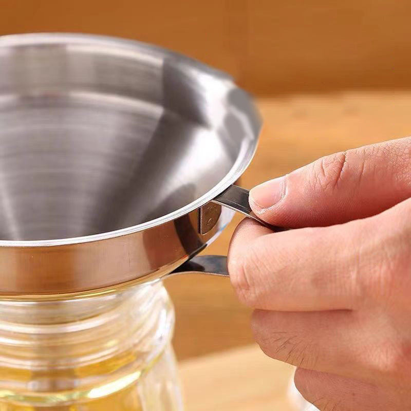 🔧 50% DE DESCONTO – Funil de Filtro em Aço Inoxidável | Durável, eficiente & ideal para cozinha e laboratório