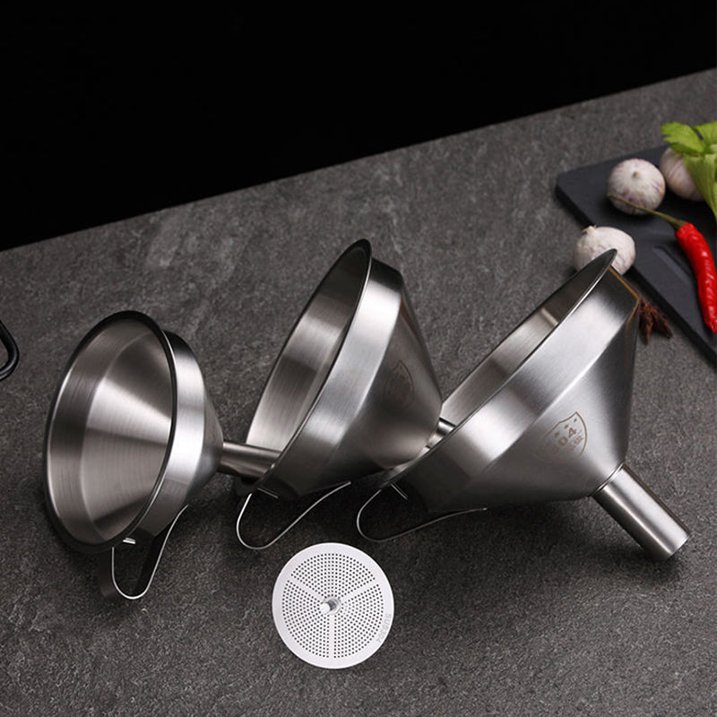🔧 50% DE DESCONTO – Funil de Filtro em Aço Inoxidável | Durável, eficiente & ideal para cozinha e laboratório