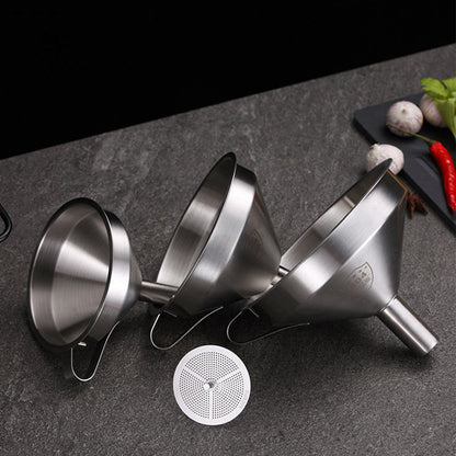 🔧 50% DE DESCONTO – Funil de Filtro em Aço Inoxidável | Durável, eficiente & ideal para cozinha e laboratório