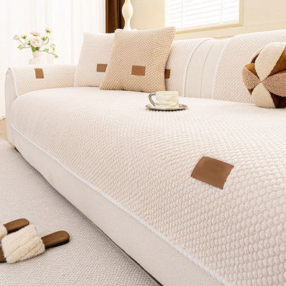 🛋️ 50% DE DESCONTO – Capa Antiderrapante para Sofá | Extra macia, lavável, resistente a arranhões & amiga dos pets 🐾