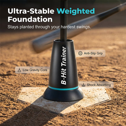 ⚾ 50% DE DESCONTO – Treinador de Ajustável para Rebatidas de Basebol | A ferramenta definitiva para treino, ajustável & eficaz