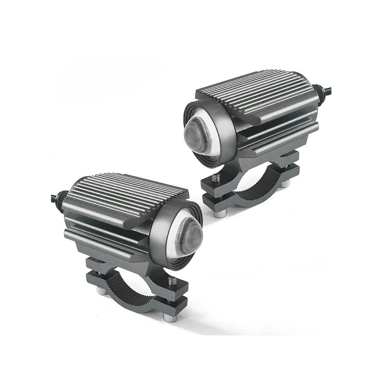 🏍️ 50% DE DESCONTO – Farol Auxiliar LED Universal para Moto | Duas cores, iluminação potente & fácil instalação