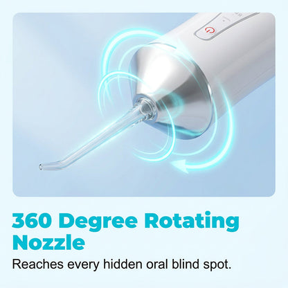 🦷 50% DE DESCONTO – Irrigador Dental Portátil Sem Fios | Limpeza profunda, fácil de usar & ideal para viagens