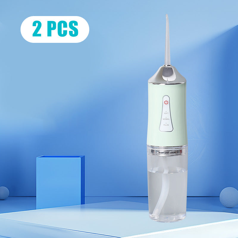 🦷 50% DE DESCONTO – Irrigador Dental Portátil Sem Fios | Limpeza profunda, fácil de usar & ideal para viagens