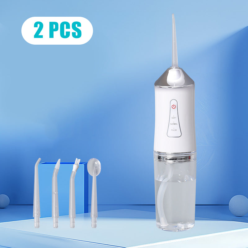 🦷 50% DE DESCONTO – Irrigador Dental Portátil Sem Fios | Limpeza profunda, fácil de usar & ideal para viagens