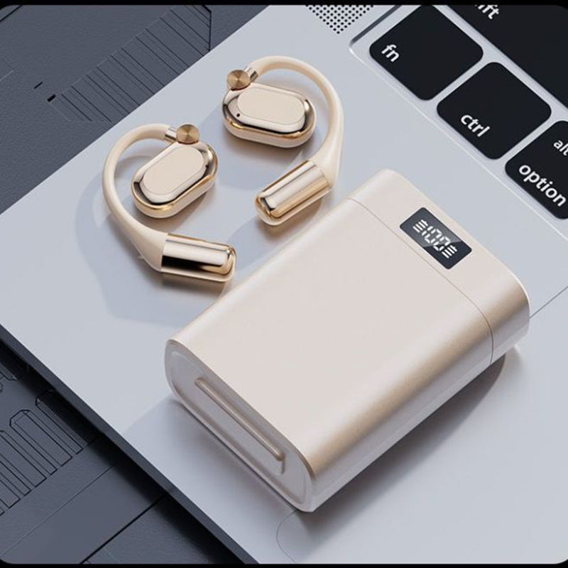 🎧 50% DE DESCONTO – Auscultadores Wireless Abertos com Ajuste Confortável | Leves, sem pressão & som ambiente natural