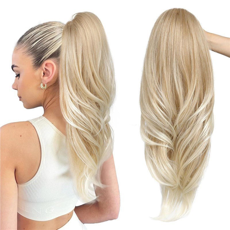 💇‍♀️ 50% DE DESCONTO – Peruca de Rabo de Cavalo Alto Multicamadas | Nova coleção, volume natural & fácil de usar 🎀