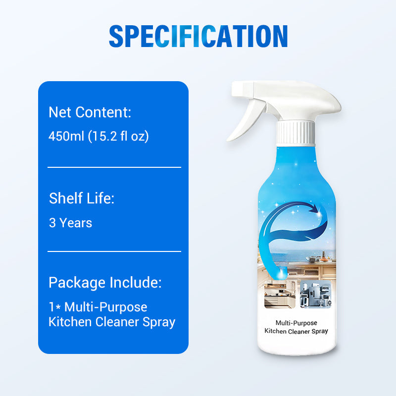 🧼 50% DE DESCONTO – Spray Multissuperfícies para Cozinha | Remove gordura teimosa em segundos, eficaz & poderoso ✨🍳