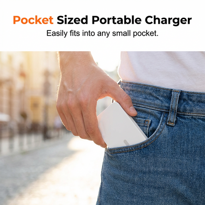 🔋 50% DE DESCONTO – Power Bank Magnético 3 em 1 com Cabos Duplos | Carregamento sem fios, portátil & ideal para viagens