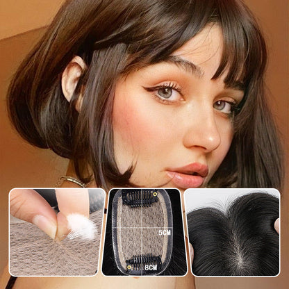 💇‍♀️ 50% DE DESCONTO – Extensão Capilar Clip-in Preto Natural | Invisível, ideal para cabelos finos & aspeto natural ✨🖤