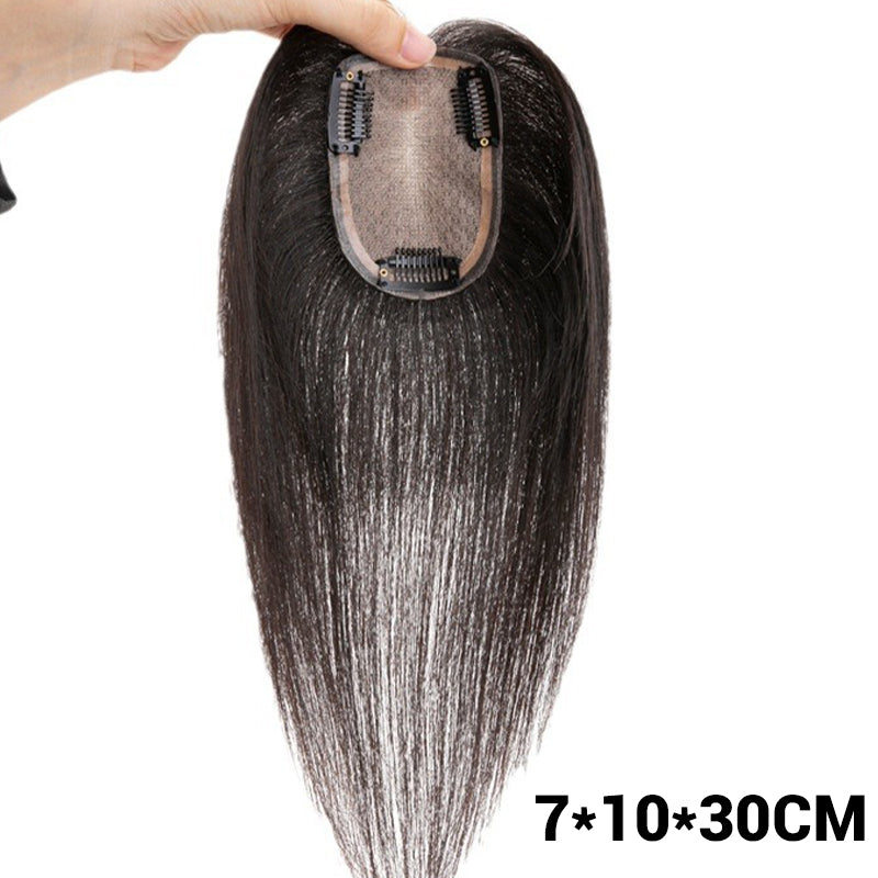 💇‍♀️ 50% DE DESCONTO – Extensão Capilar Clip-in Preto Natural | Invisível, ideal para cabelos finos & aspeto natural ✨🖤