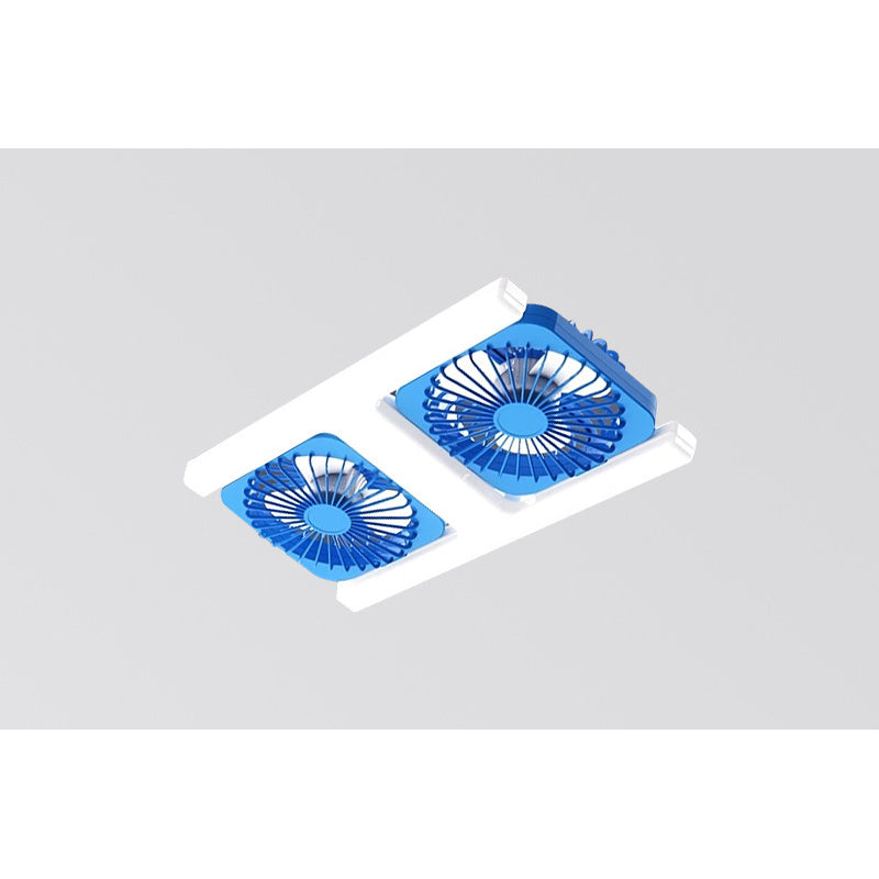 💡 50% DE DESCONTO – Ventilador de Teto Duplo com Luz LED | Design moderno, controle remoto & ideal para sala e quarto 🌬️✨