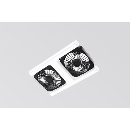 💡 50% DE DESCONTO – Ventilador de Teto Duplo com Luz LED | Design moderno, controle remoto & ideal para sala e quarto 🌬️✨