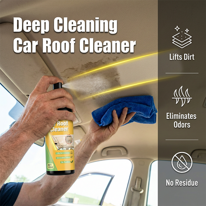 🚗 50% DE DESCONTO – Limpador Profundo para Teto de Carro | Remove manchas, fácil aplicação & acabamento impecável 🧼