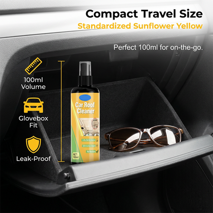 🚗 50% DE DESCONTO – Limpador Profundo para Teto de Carro | Remove manchas, fácil aplicação & acabamento impecável 🧼