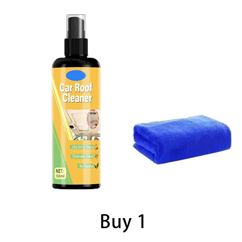 🚗 50% DE DESCONTO – Limpador Profundo para Teto de Carro | Remove manchas, fácil aplicação & acabamento impecável 🧼