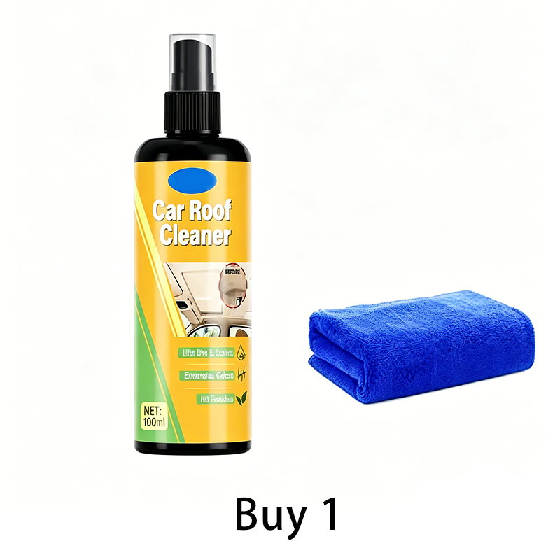 🚗 50% DE DESCONTO – Limpador Profundo para Teto de Carro | Remove manchas, fácil aplicação & acabamento impecável 🧼