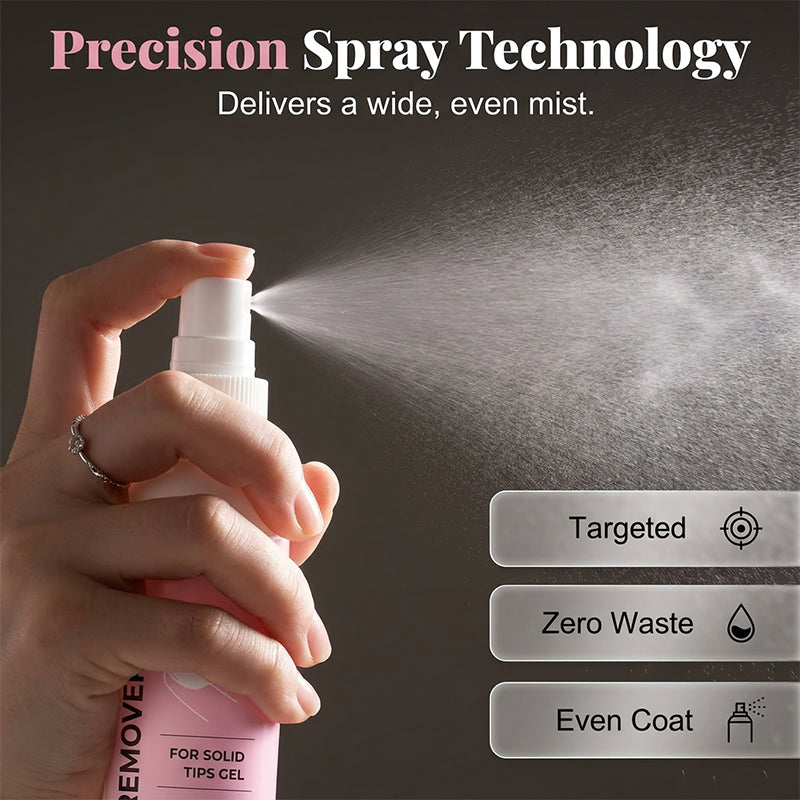 💅 50% DE DESCONTO – Spray Removedor de Adesivo para Unhas Postiças | Remove resíduos sem danificar, fácil aplicação & prática