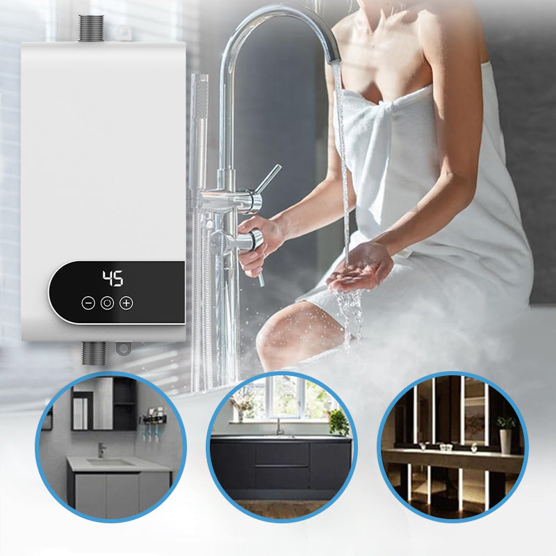 🔥 50% DE DESCONTO – Aquecedor de Água Elétrico Instantâneo 3500W 110V | Compacto, eficiente & ideal para cozinha e banheiro ⚡🛁