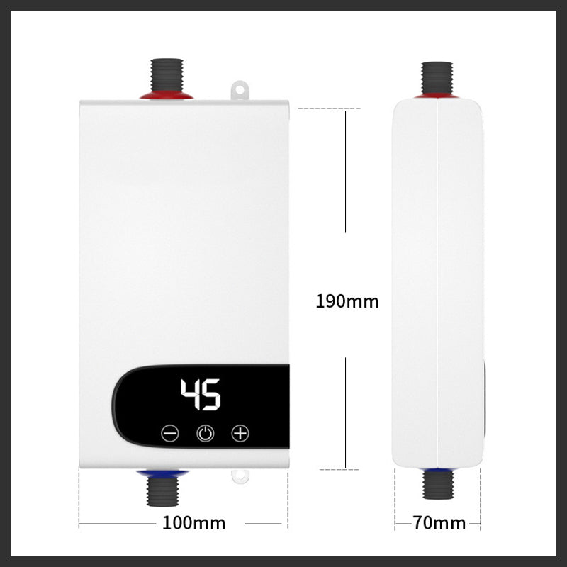 🔥 50% DE DESCONTO – Aquecedor de Água Elétrico Instantâneo 3500W 110V | Compacto, eficiente & ideal para cozinha e banheiro ⚡🛁