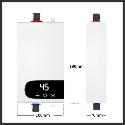 🔥 50% DE DESCONTO – Aquecedor de Água Elétrico Instantâneo 3500W 110V | Compacto, eficiente & ideal para cozinha e banheiro ⚡🛁