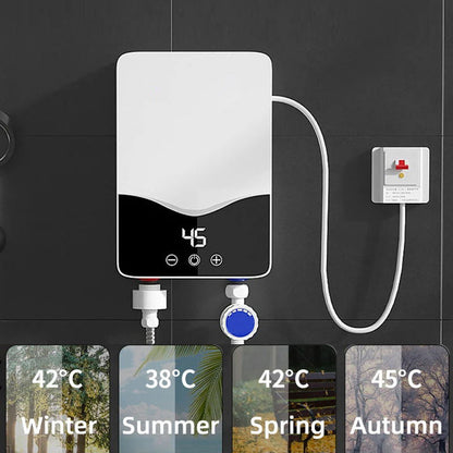 🔥 50% DE DESCONTO – Aquecedor de Água Elétrico Instantâneo 3500W 110V | Compacto, eficiente & ideal para cozinha e banheiro ⚡🛁