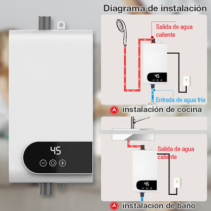🔥 50% DE DESCONTO – Aquecedor de Água Elétrico Instantâneo 3500W 110V | Compacto, eficiente & ideal para cozinha e banheiro ⚡🛁