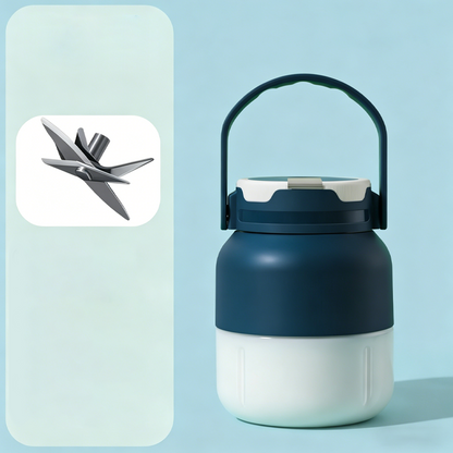 🍹 50% DE DESCONTO – Liquidificador Portátil de Alta Potência com Sistema de 12 Lâminas | Potente, rápido & fácil de levar para qualquer lugar ⚡🌀