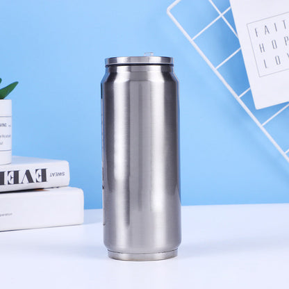 🥤 50% DE DESCONTO – Copo Isolado de Parede Dupla em Aço Inoxidável | Formato de lata de cola, mantém a temperatura & durável ✨🧊
