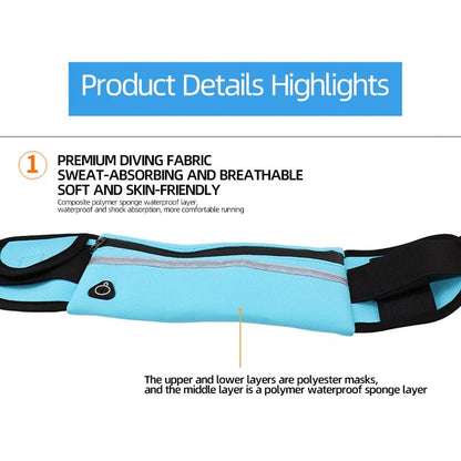 🏃 50% DE DESCONTO – Pochete Portátil para Corrida com Suporte para Telefone | À prova d'água, ajustável & ideal para esportes ao ar livre 📱💧