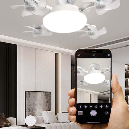 💡 50% DE DESCONTO – Ventilador de Teto 2 em 1 com Luz e Base E27 | Silencioso, com controlo remoto & economia de energia 🌀🏠