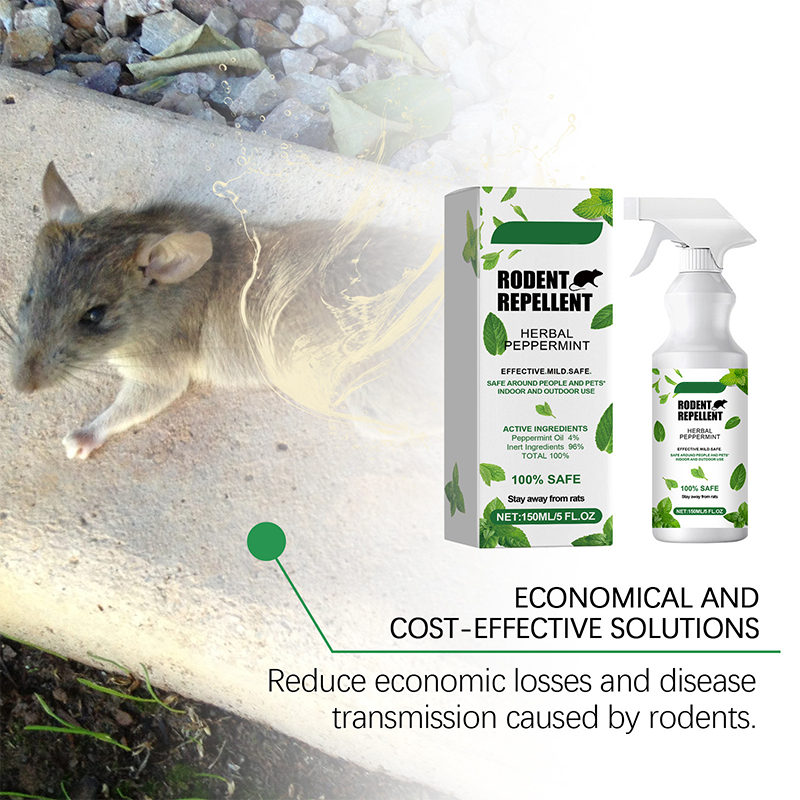🌿 50% DE DESCONTO – Spray Repelente de Roedores com Óleo de Hortelã-Pimenta | Natural, seguro para pets & eficaz contra ratos e camundongos 🐭🚫