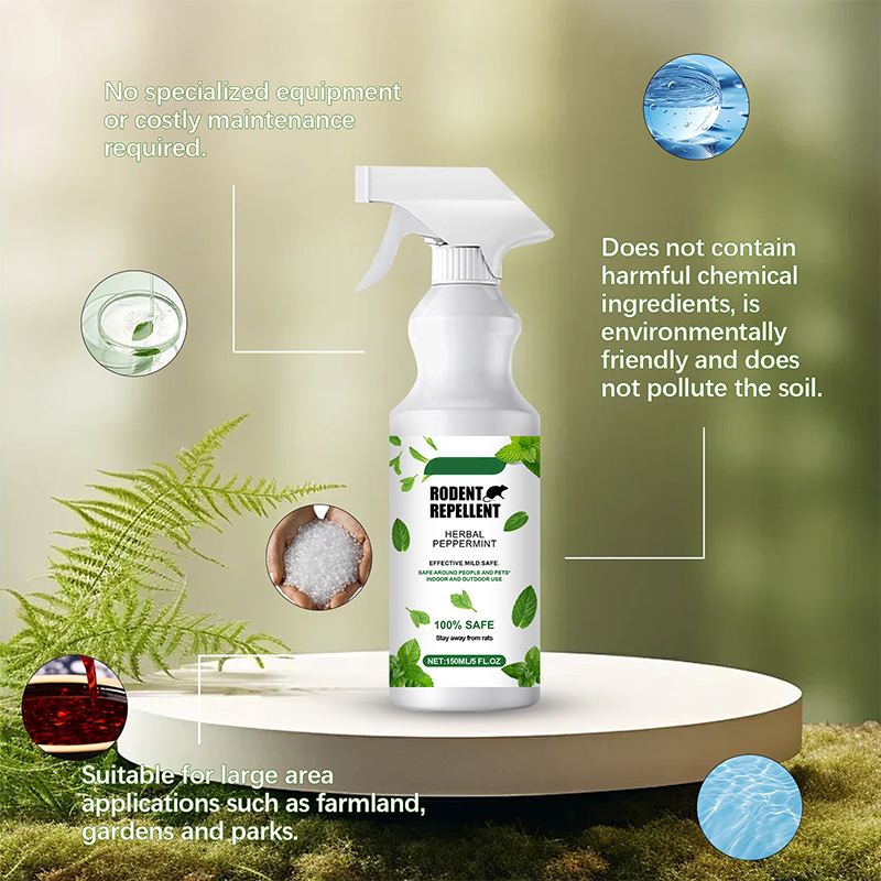 🌿 50% DE DESCONTO – Spray Repelente de Roedores com Óleo de Hortelã-Pimenta | Natural, seguro para pets & eficaz contra ratos e camundongos 🐭🚫