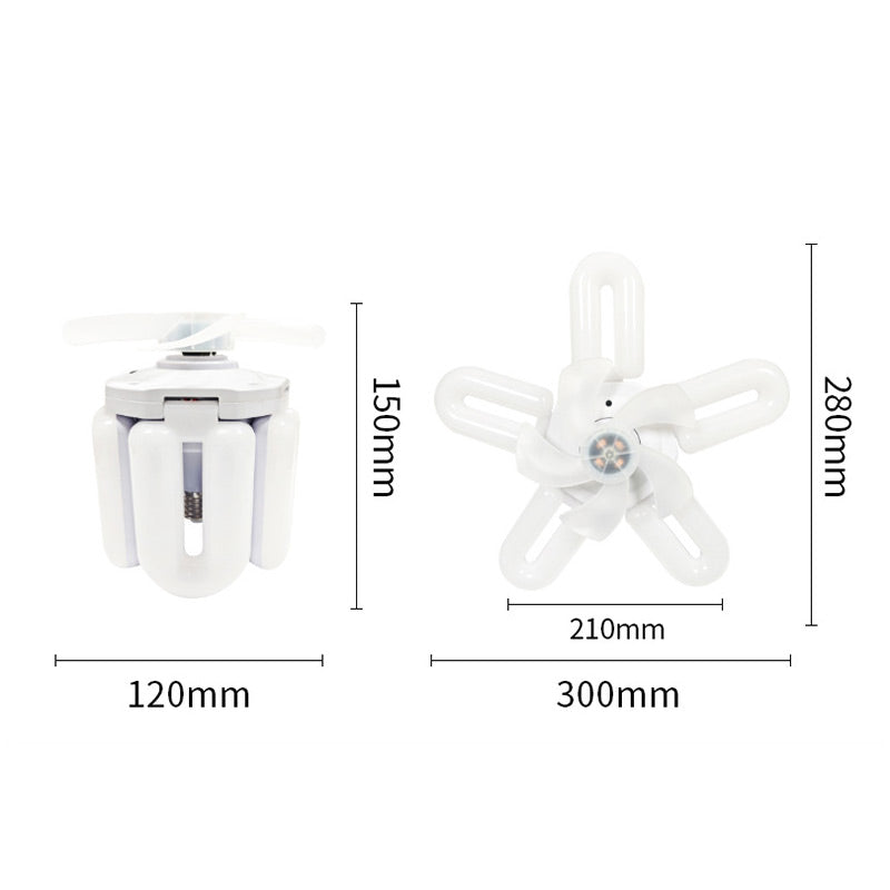 💡 50% DE DESCONTO – Ventilador com Luz Criativo e Dobrável | Compacto, prático & ideal para viagens 🌬️✨