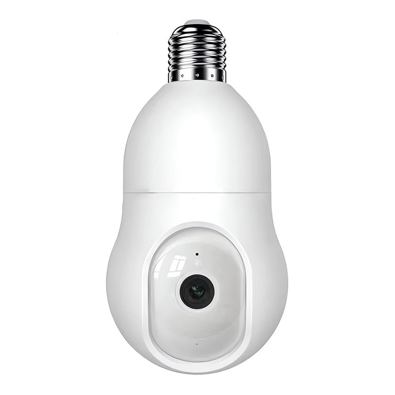 📷 50% DE DESCONTO – Câmera de Segurança Lâmpada WiFi 4MP Inteligente | Visão 360°, detecção de movimento & áudio bidirecional 🏠🔒